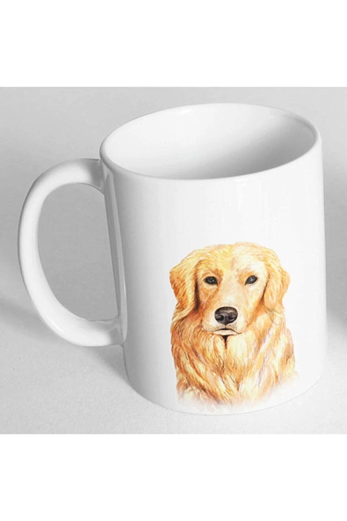 Golden Retriever Köpek Resim Baskılı Kupa Bardak