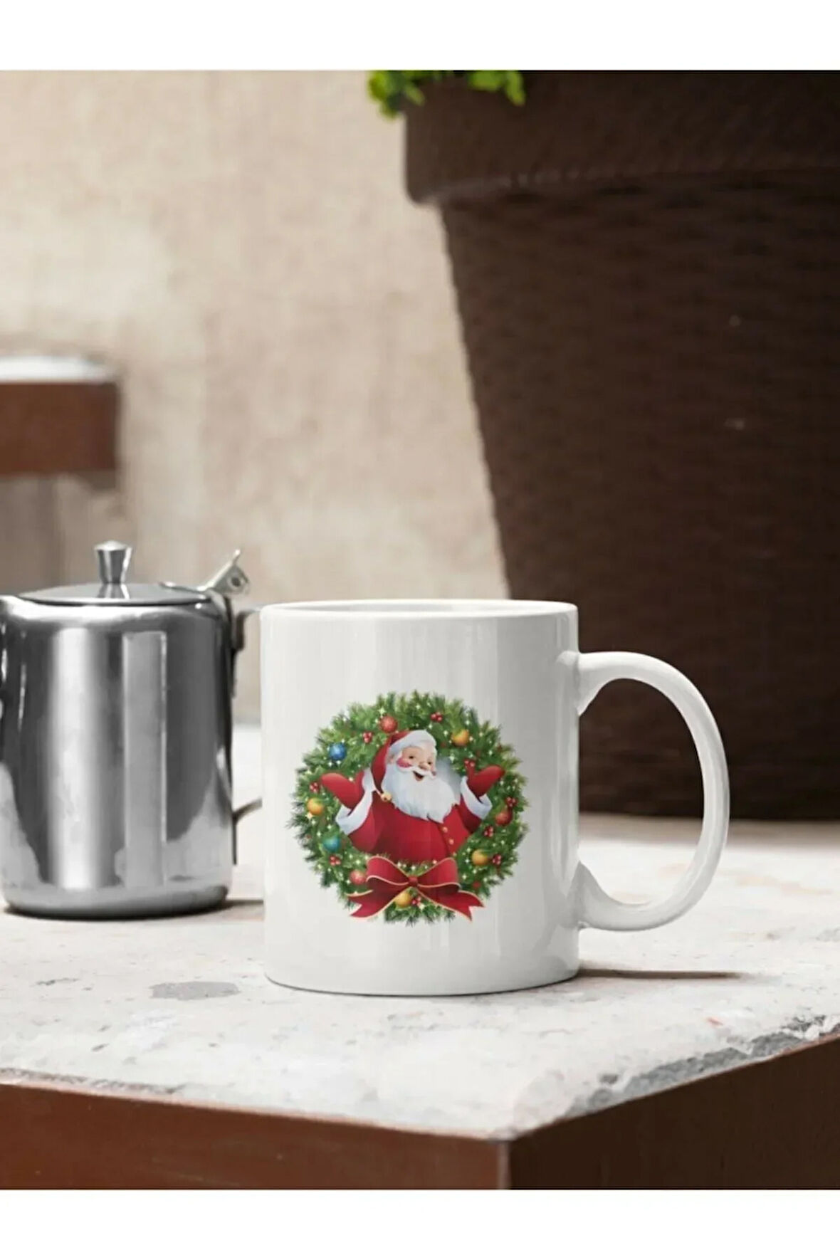 Yılbaşına Özel Baskılı Porselen Kupa