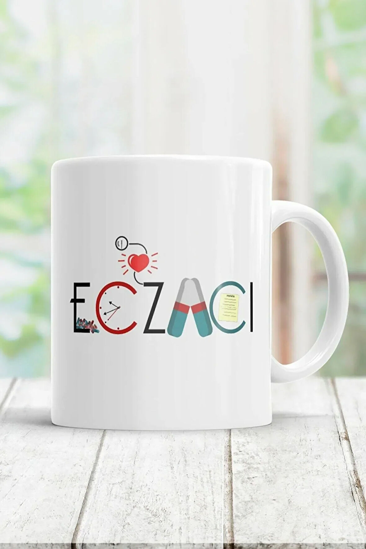 Beyaz Eczacı Kupa Bardak