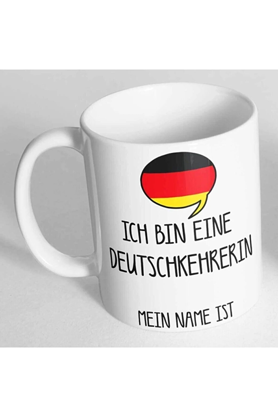 Ich Bin Eine Deutschkehrerin Baskılı Kupa Bardak