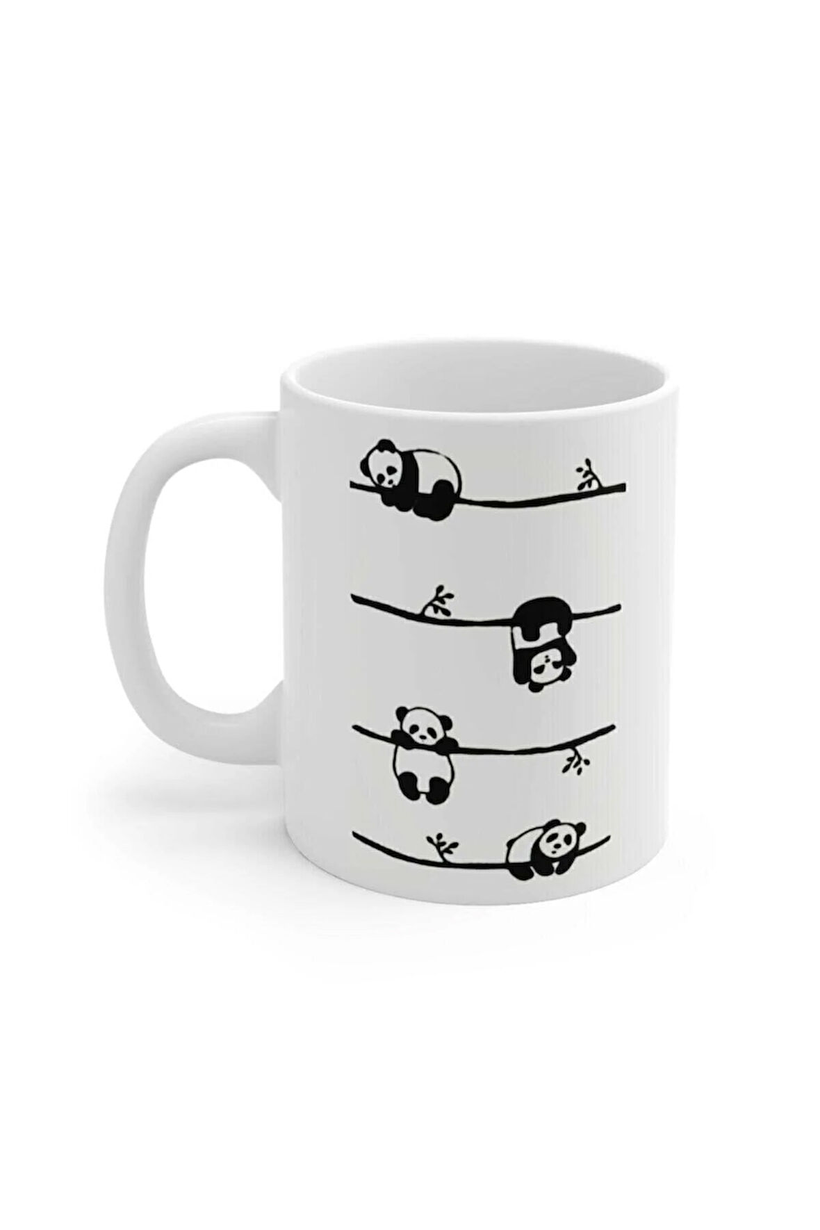 Pandalı Baskılı Kupa Bardak