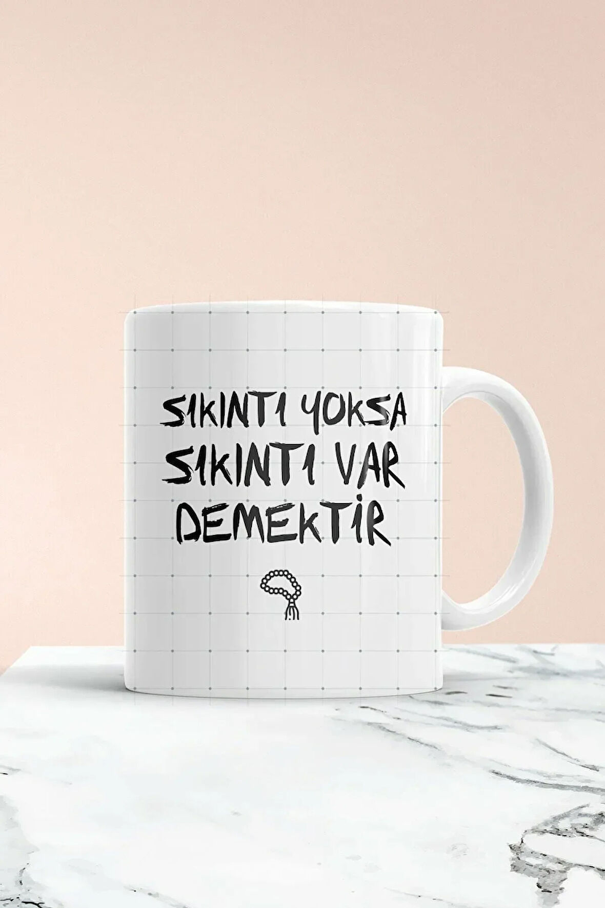 Sıkıntı Yoksa Sıkıntı Var Baskılı Kupa Bardak