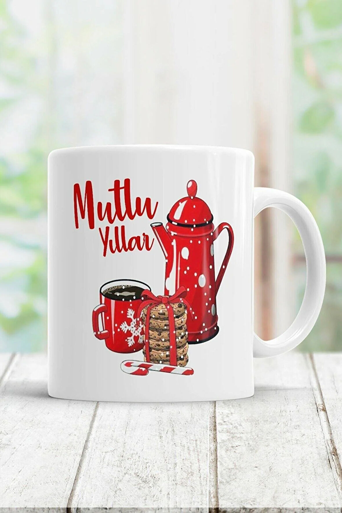 Mutlu Yıllar Yılbaşı Kupa Bardak