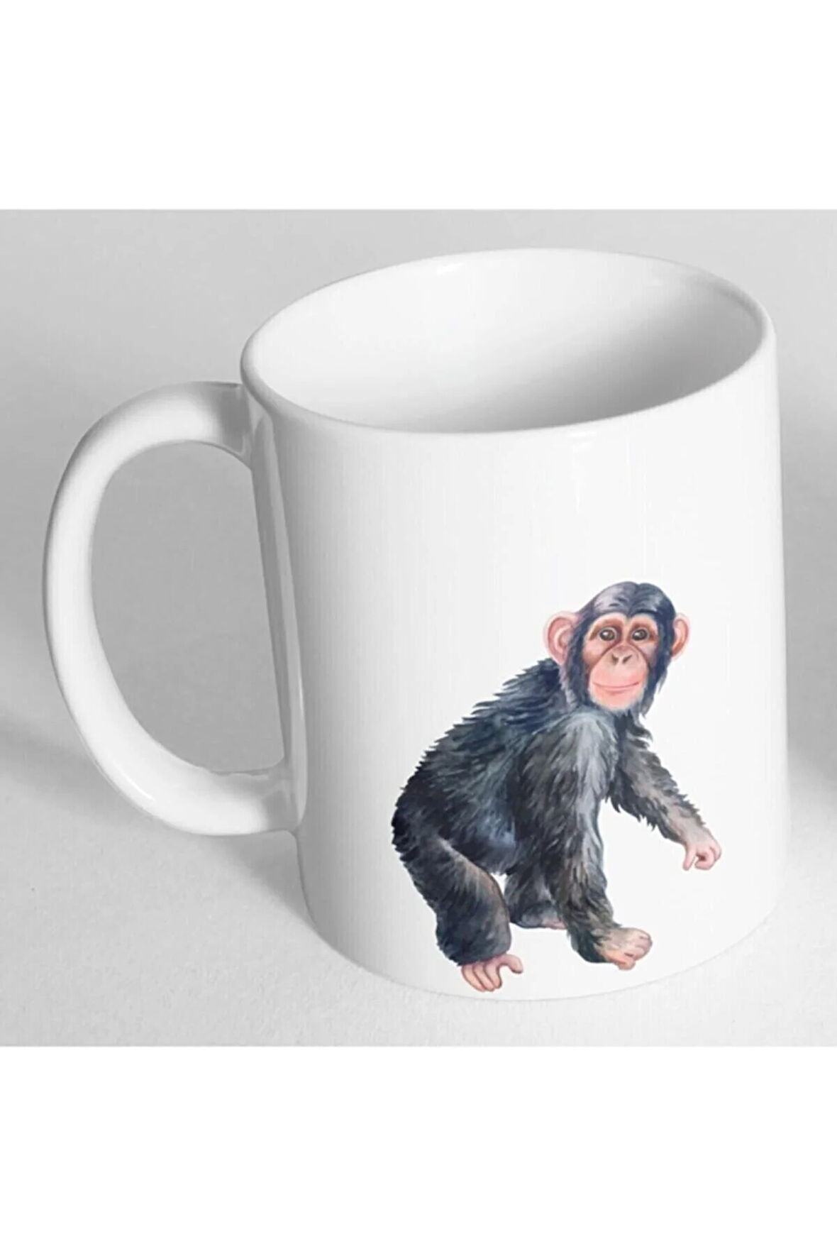 Maymun Tasarım Baskılı Kupa Bardak