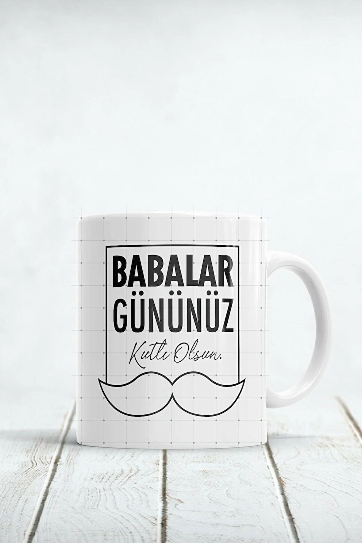 Babalar Gününüz Kutlu Olsun Baskılı Kupa Bardak