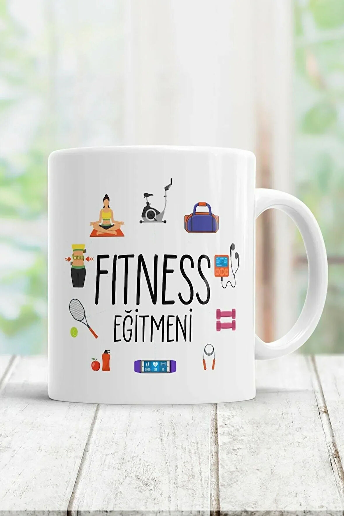 Fitness Eğitmeni Kupa Bardak
