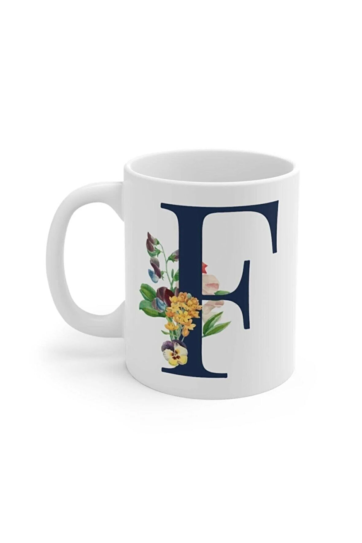 F Baskılı Kupa Bardak