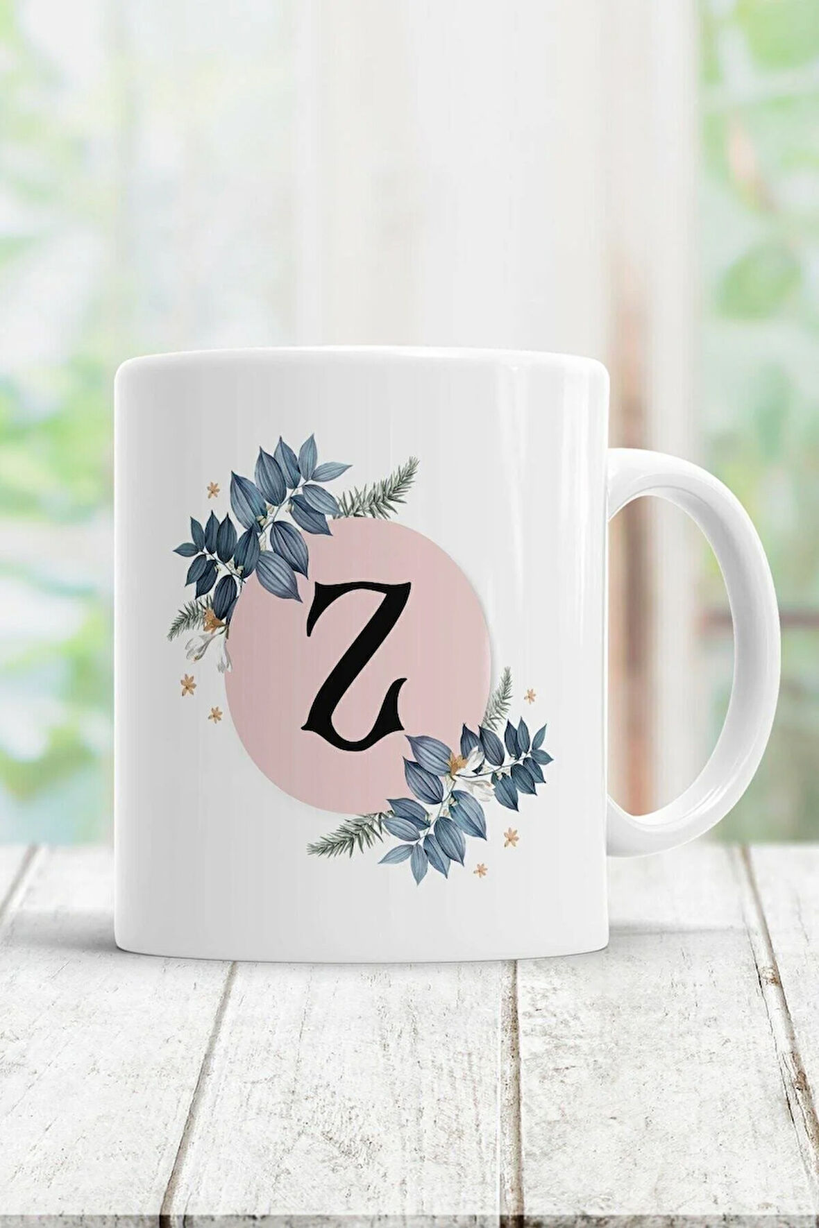 Z Harfi Baskılı Kupa Bardak