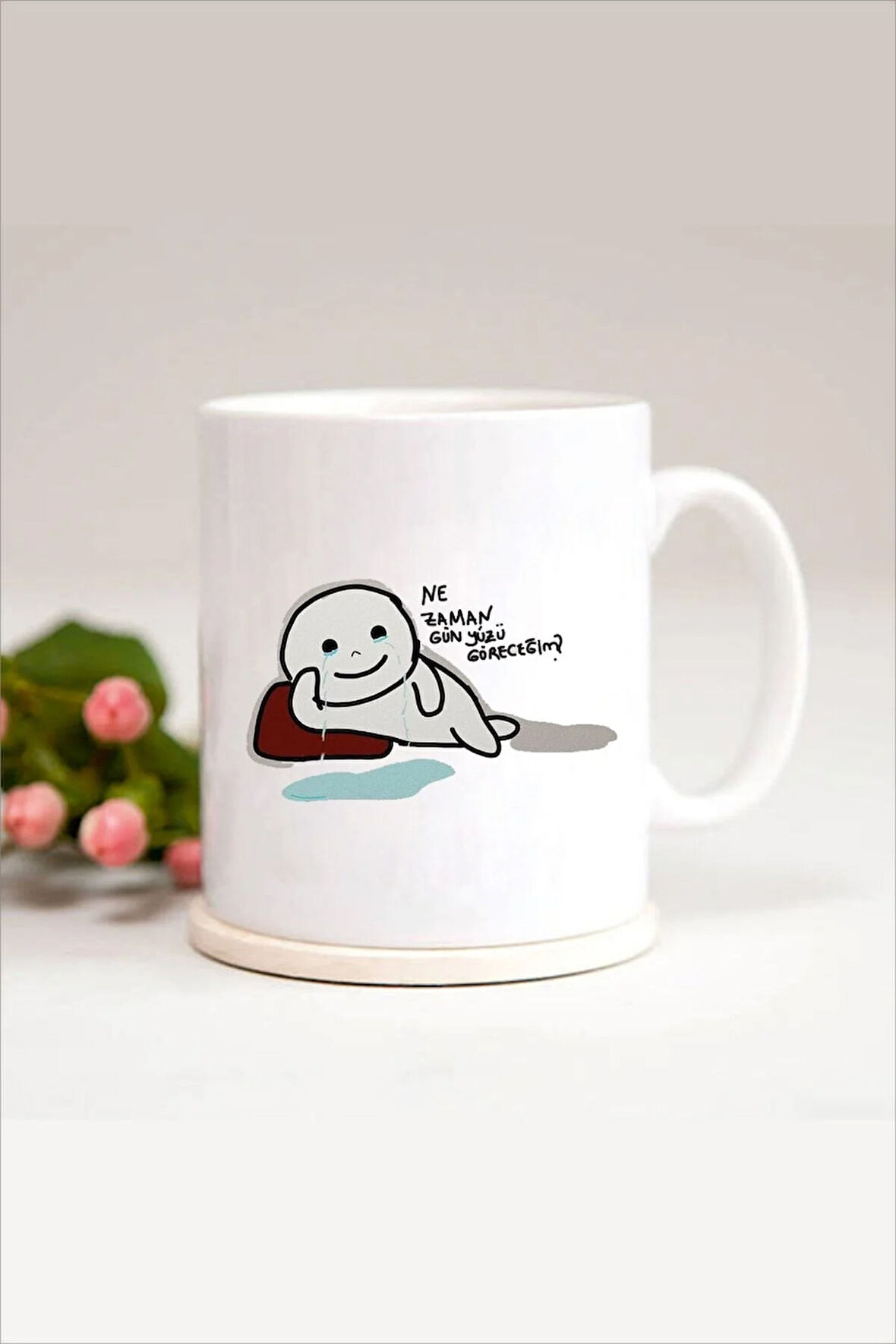 'ne Zaman Günyüzü Göreceğim?' Baskılı Kupa Bardak