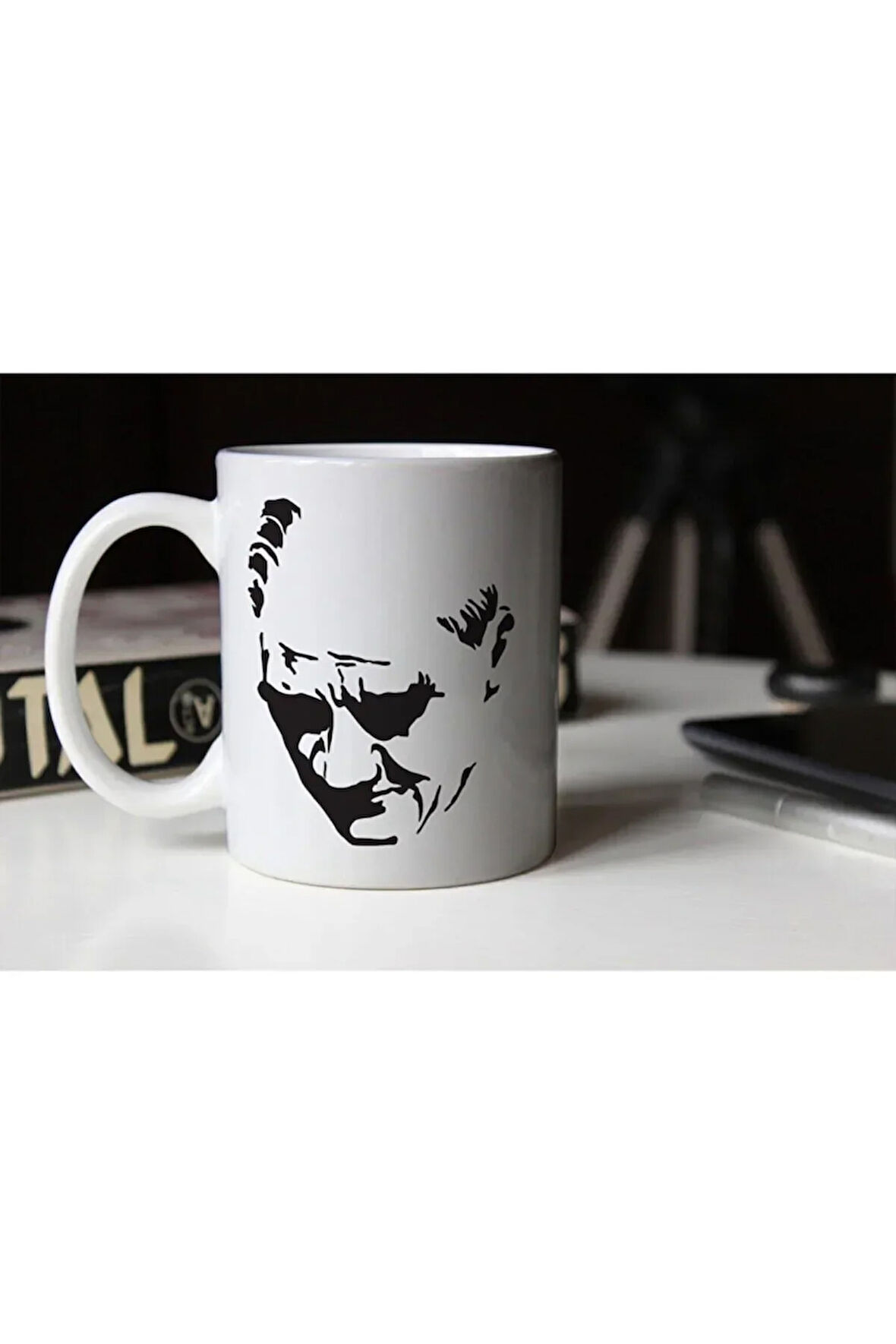 Atatürk Temalı Beyaz Kupa 02 Tfc-03