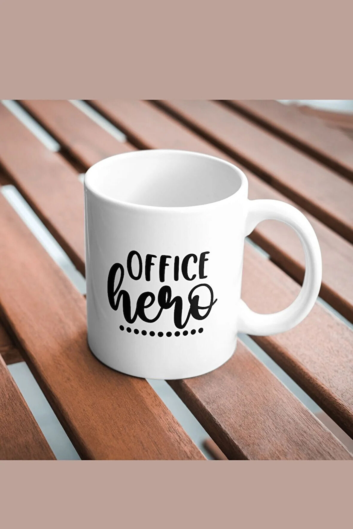 Ofis Kahramanlarına Özel Eğlenceli Porselen Kupa