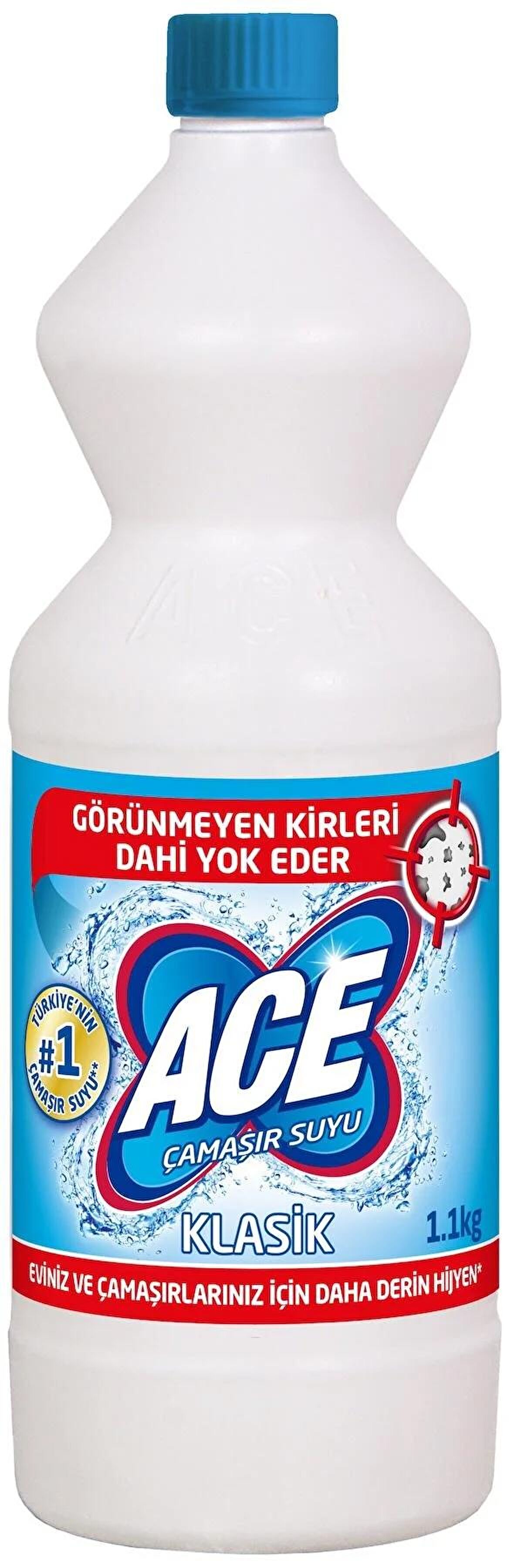 Ace Çamaşır Suyu Klasik 1 lt ( 2 adet )