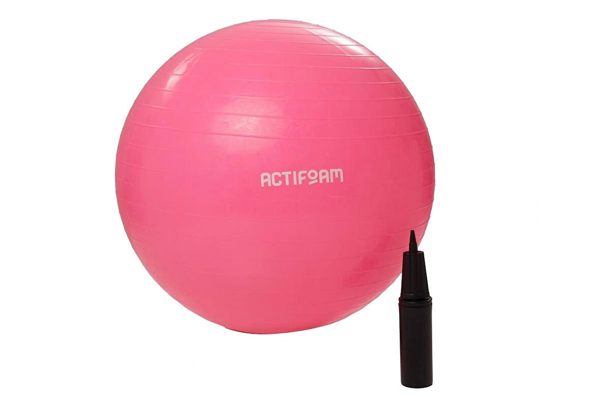 Actifoam Pilates Topu /65 cm(900 Gr Pvc) / Pembe