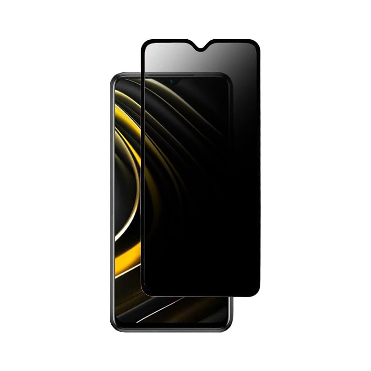 Adaman Xiaomi Redmi 9A ile Uyumlu Hayalet Ekran Koruyucu Kırılmaz Cam Filmi
