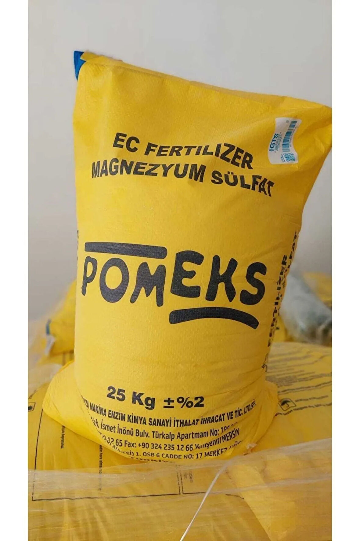 Magnezyum Sülfat 25 Kg