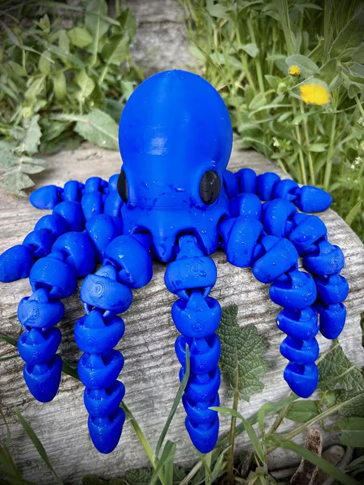 Ahtapot Oyuncak- Derin Okyanusların Gizem'li Bilgesi! Hareketli Organik Model- Büyük Boy