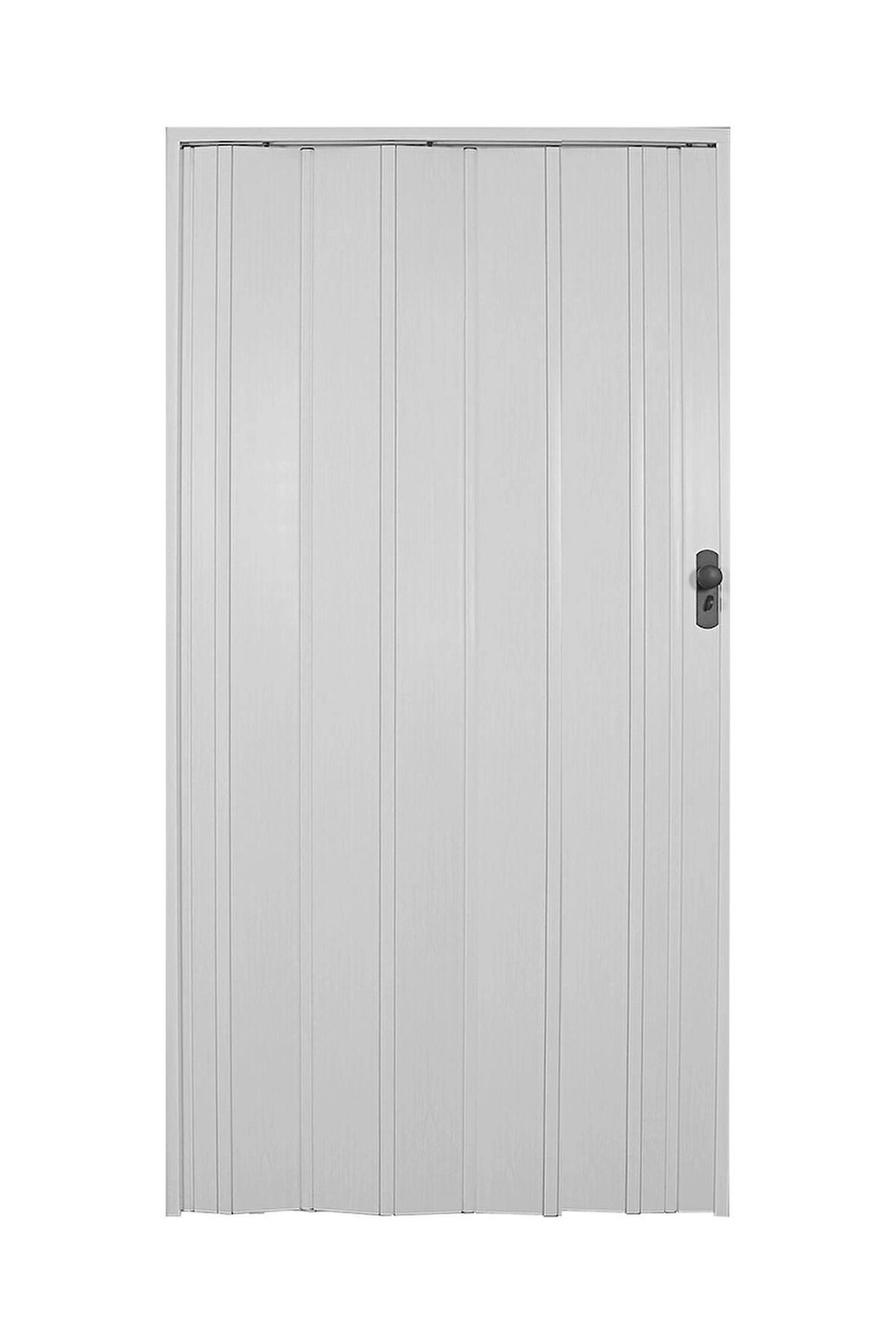 Akordiyon katlanır Kapı 12 mm, Beyaz, Camsız En 102 cm x Boy 187 cm 