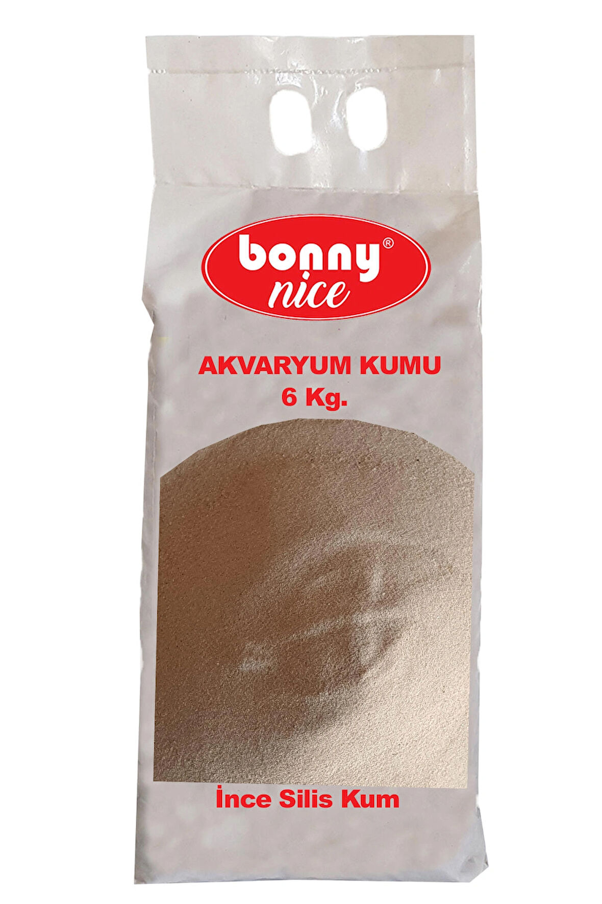 Akvaryum Teraryum Dekor Kumu ince Sarı Silis Kum 6 Kg.