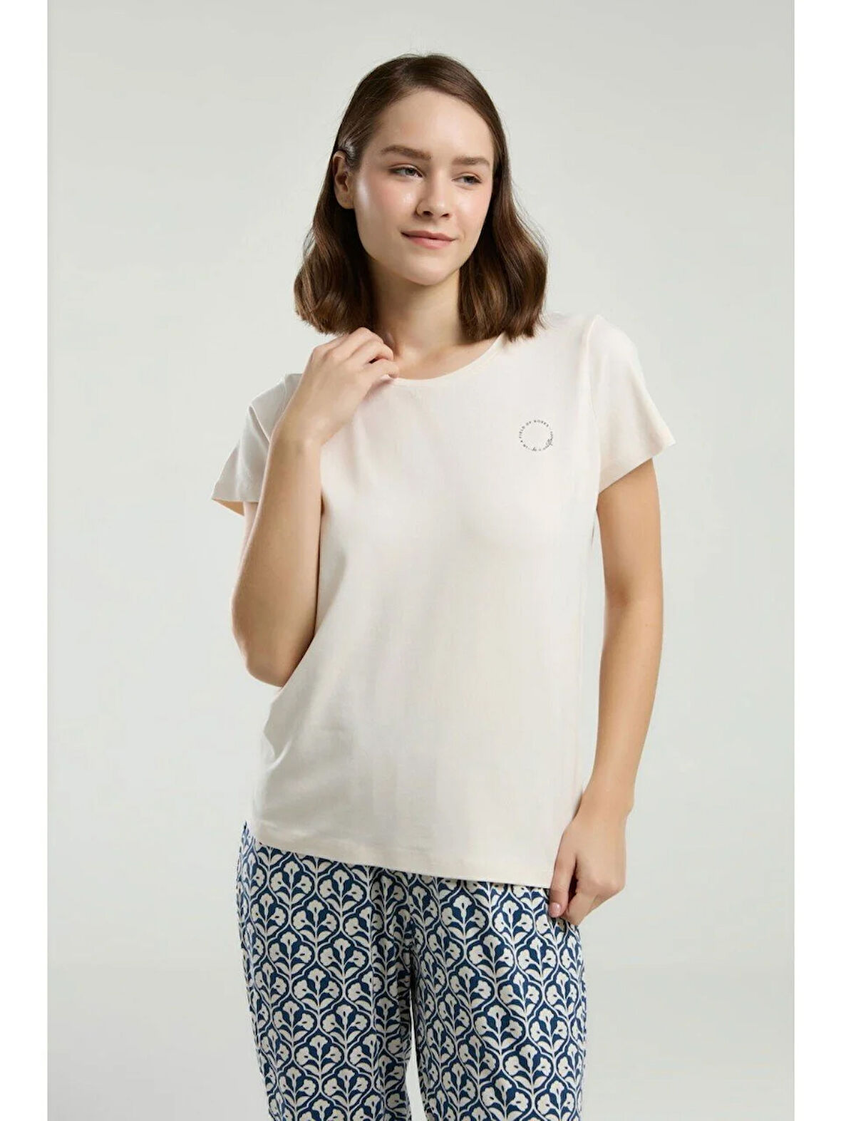 Kadın Kısa Kol Pijama Takım-3212