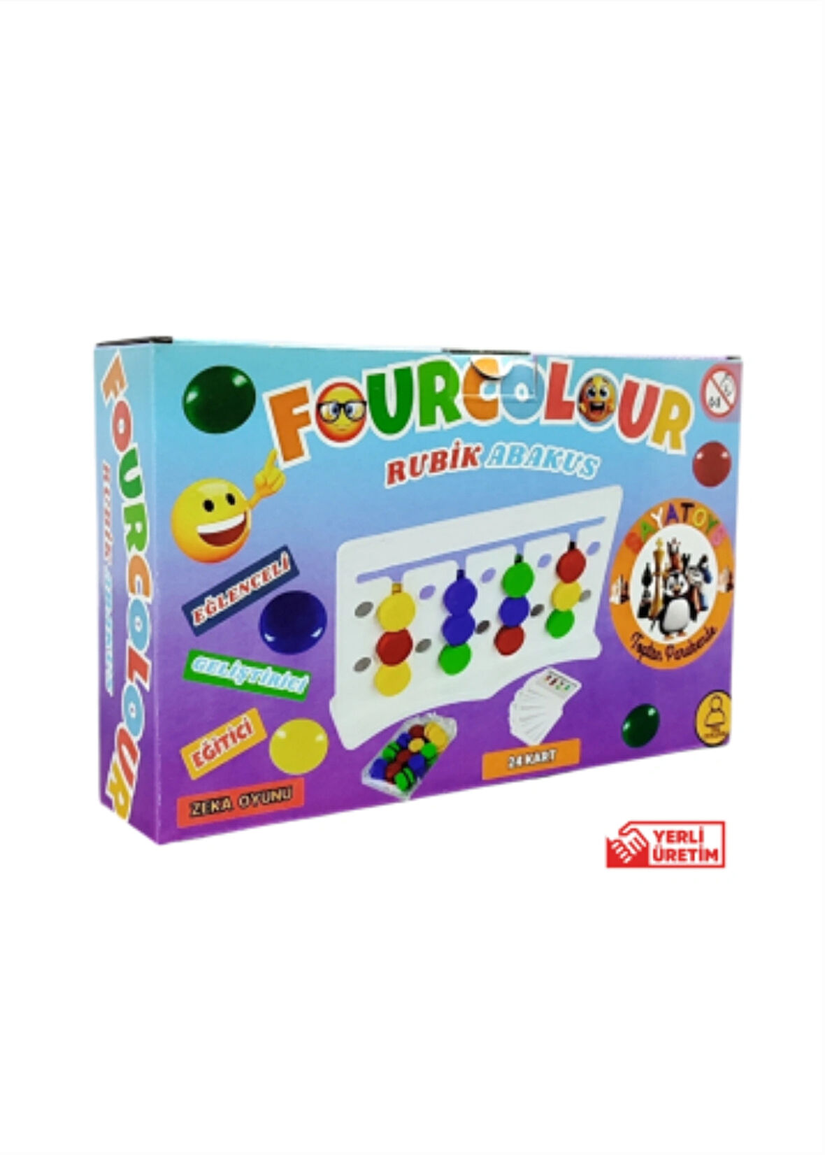 Four Colour - Montessori Zeka Oyunu