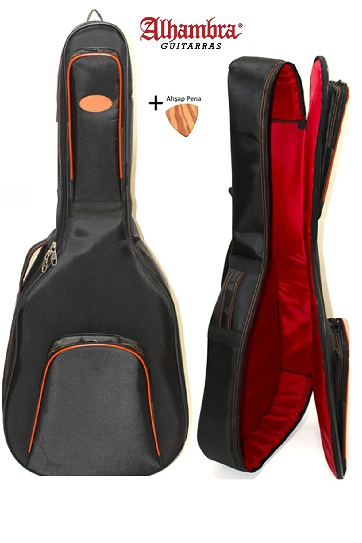 Uyumlu Klasik Gitar Kılıfı Taşıma Çantası Gigbag Soft Case