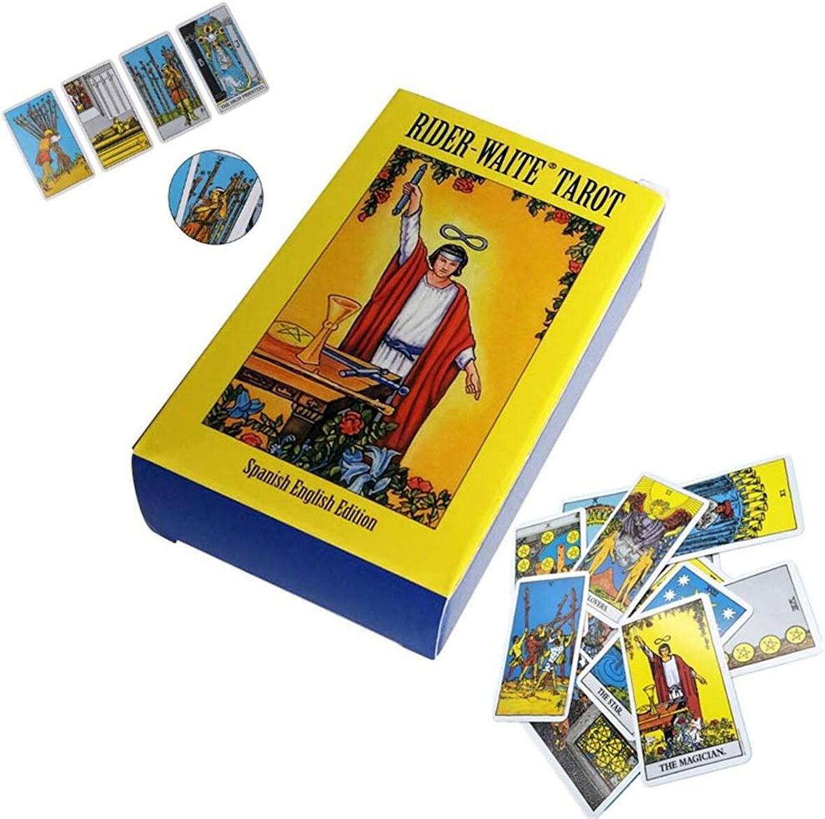  Klasik Rider Waite Tarot Kartları – 78’li Tam Takım