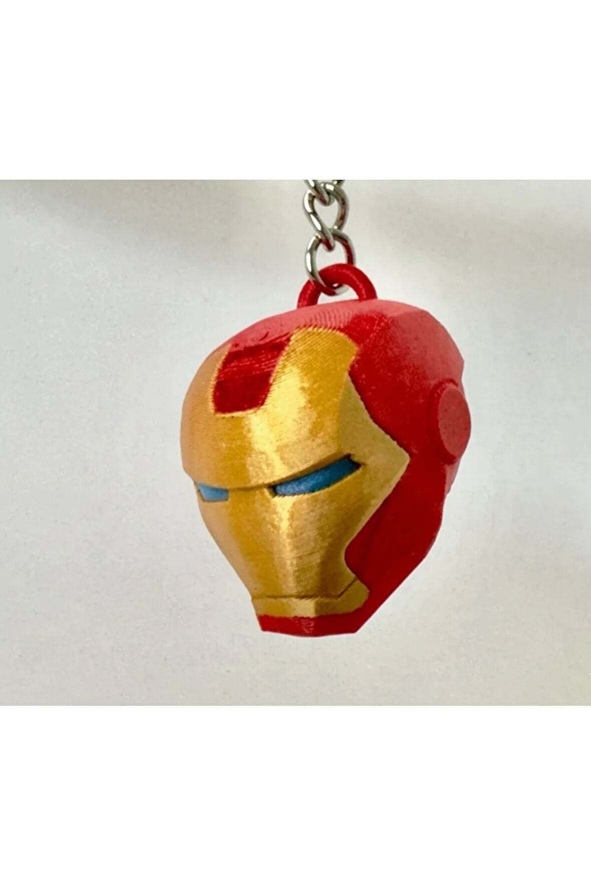 Iron Man Maskesi Özel Tasarım 3D Baskı Anahtarlık