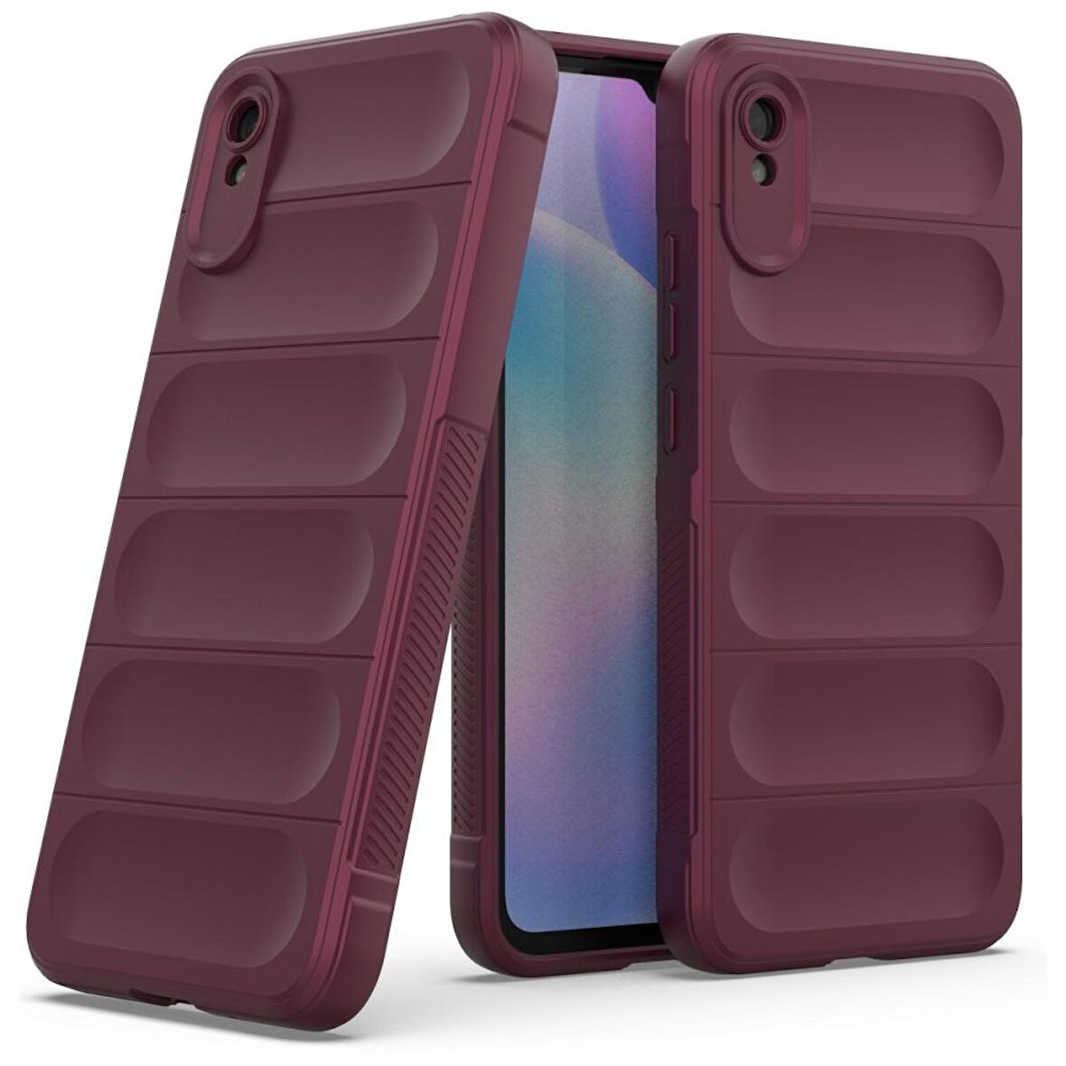 Xiaomi Redmi 9A Kılıf Kamera Korumalı İçi Kadife Yumuşak Silikon Kapak + Ekran Koruma