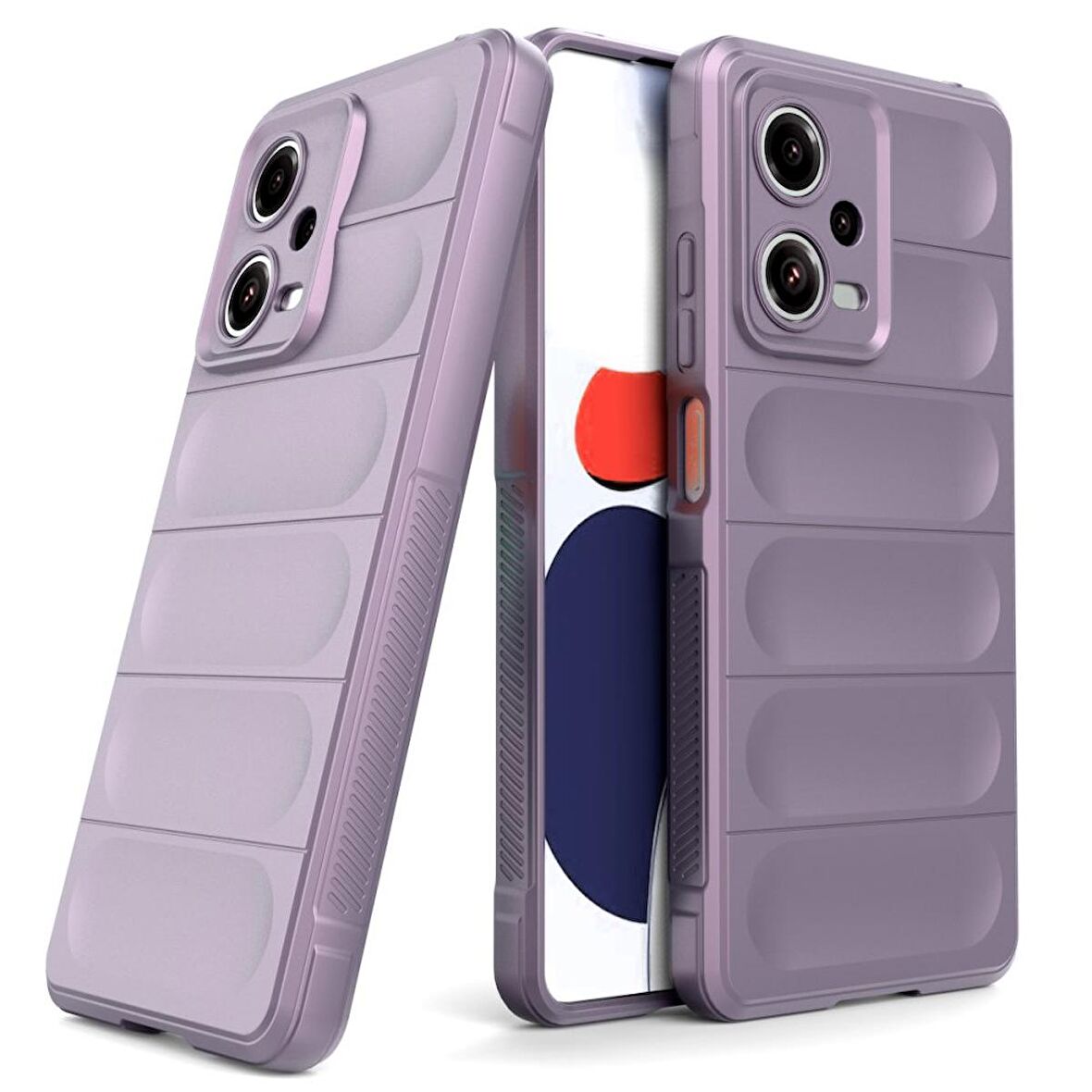 Xiaomi Poco X5 5G Kılıf Kamera Korumalı İçi Kadife Yumuşak Silikon Kapak + Ekran Koruma