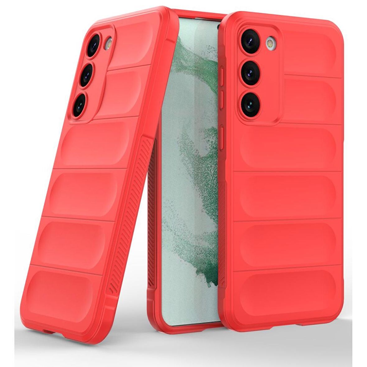 Samsung Galaxy M14 5G Kılıf Kamera Korumalı İçi Kadife Yumuşak Silikon Kapak + Ekran Koruma