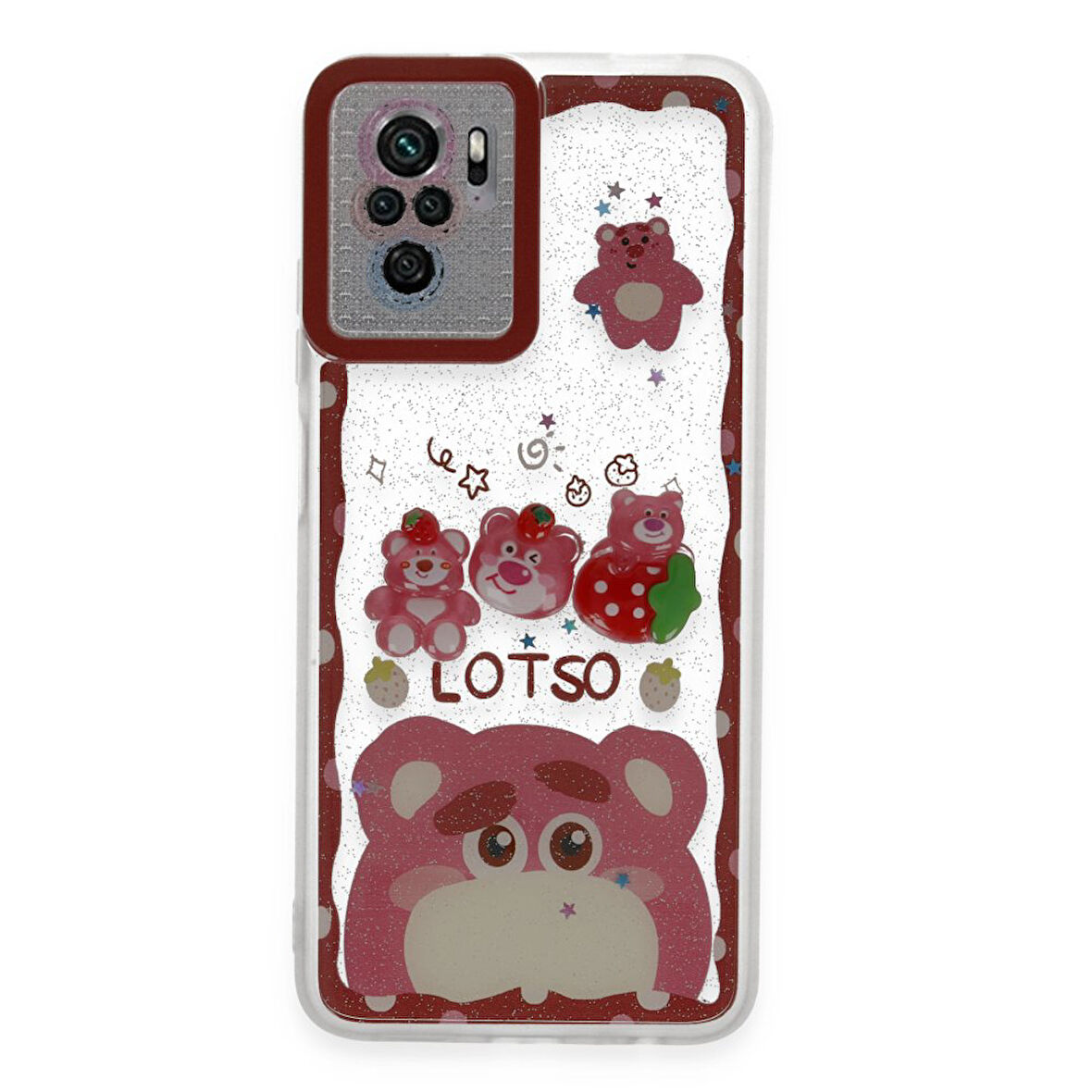 Xiaomi Redmi Note 10 / 10S Uyumlu Kılıf Sweet Desenli Silikon Kapak