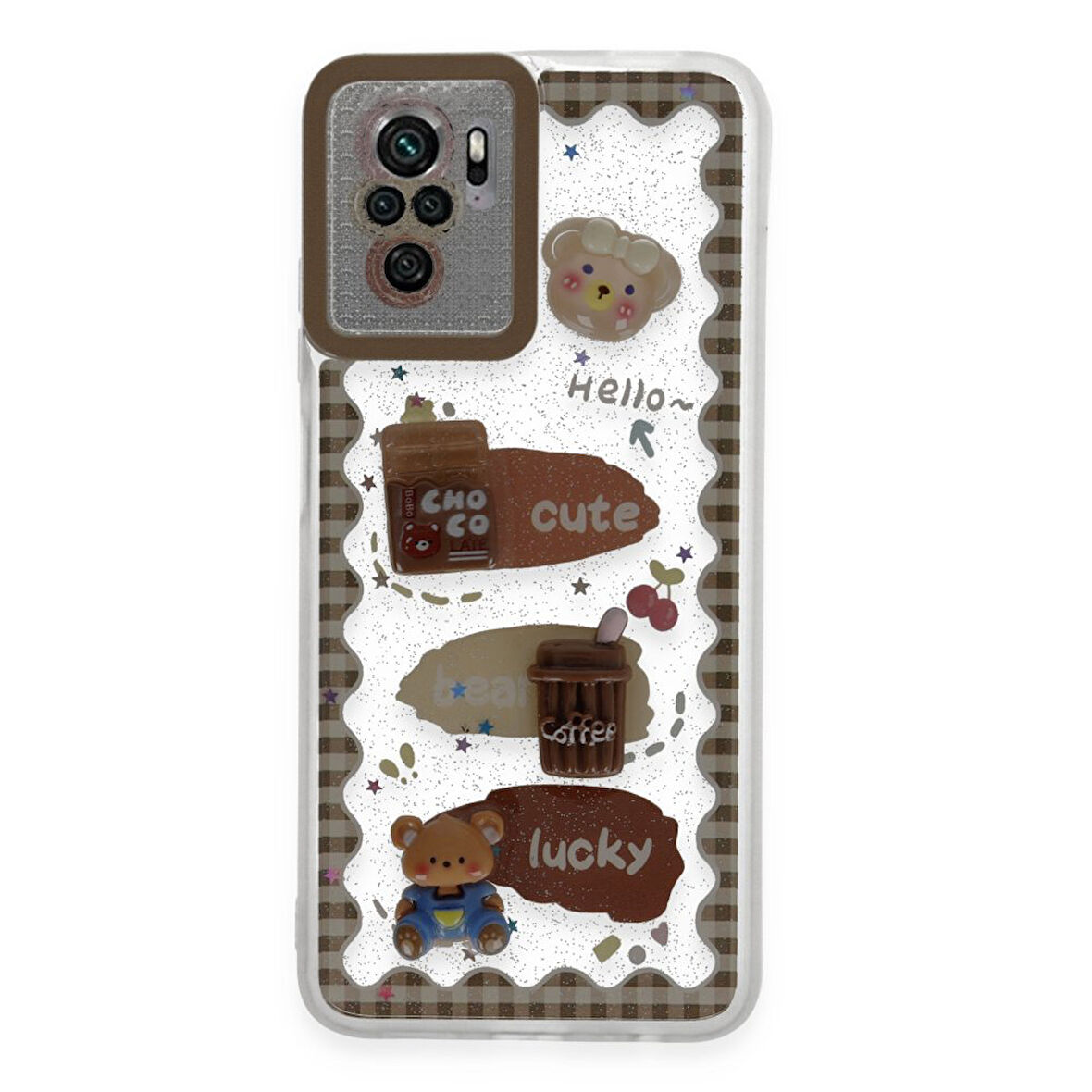 Xiaomi Redmi Note 10 / 10S Uyumlu Kılıf Sweet Desenli Silikon Kapak