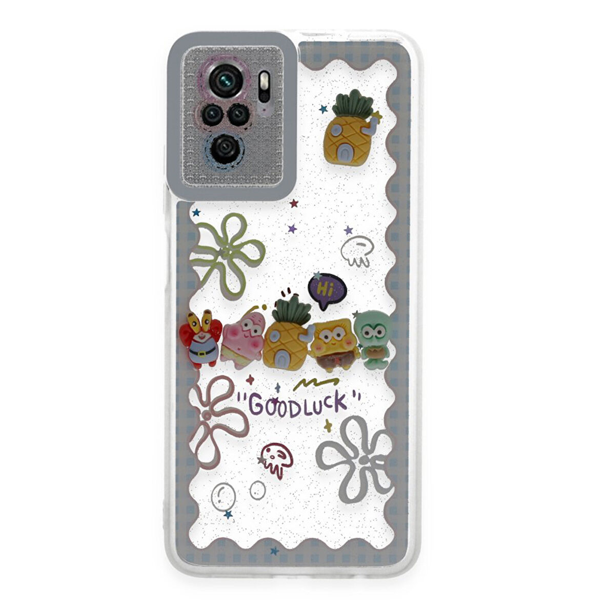 Xiaomi Poco M5s Uyumlu Kılıf Sweet Desenli Silikon Kapak