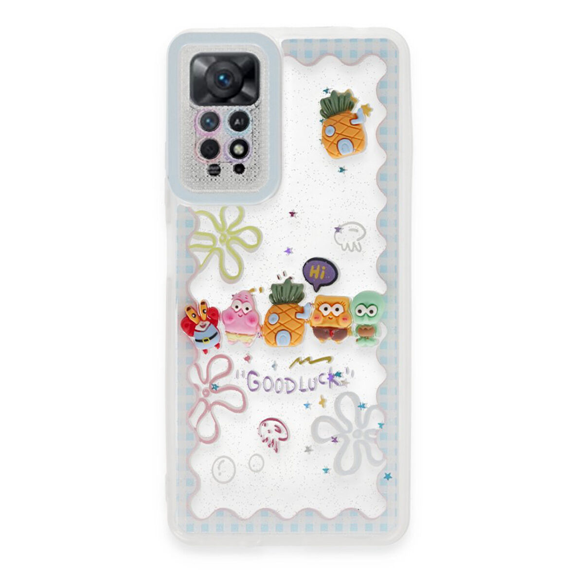 Xiaomi Redmi Note 11 Pro Uyumlu Kılıf Sweet Desenli Silikon Kapak