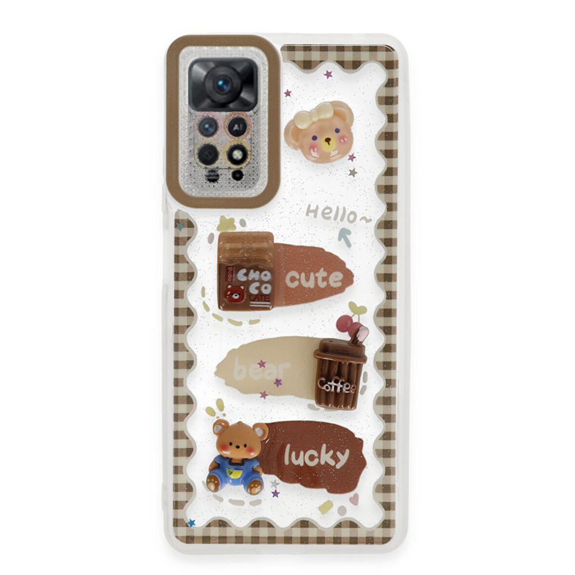 Xiaomi Redmi Note 11 / 11S Uyumlu Kılıf Sweet Desenli Silikon Kapak
