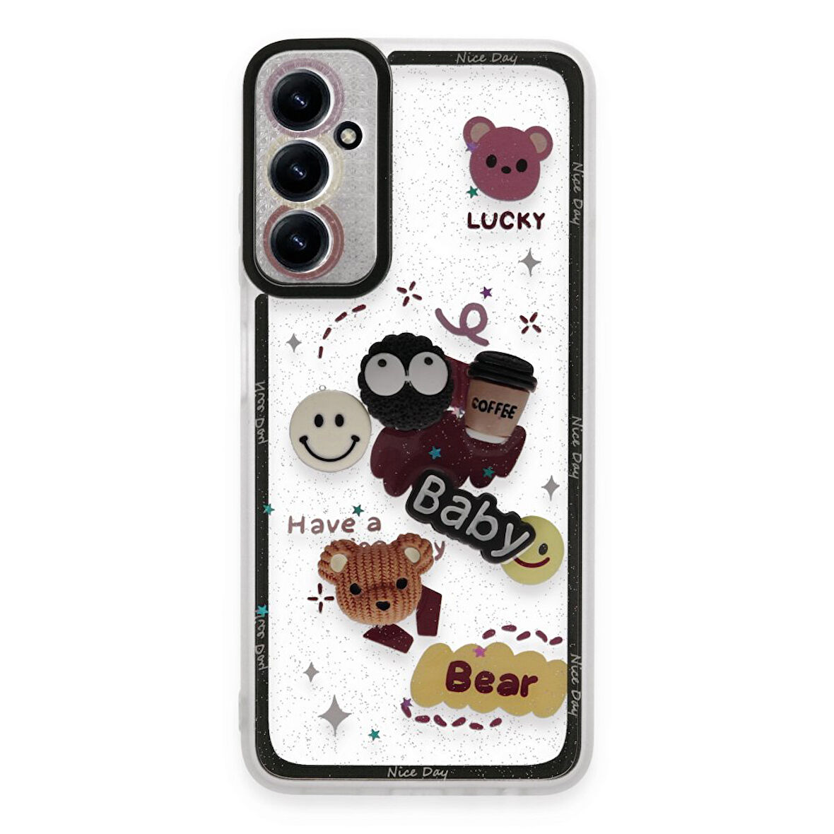 Samsung Galaxy A25 5G Uyumlu Kılıf Sweet Desenli Silikon Kapak