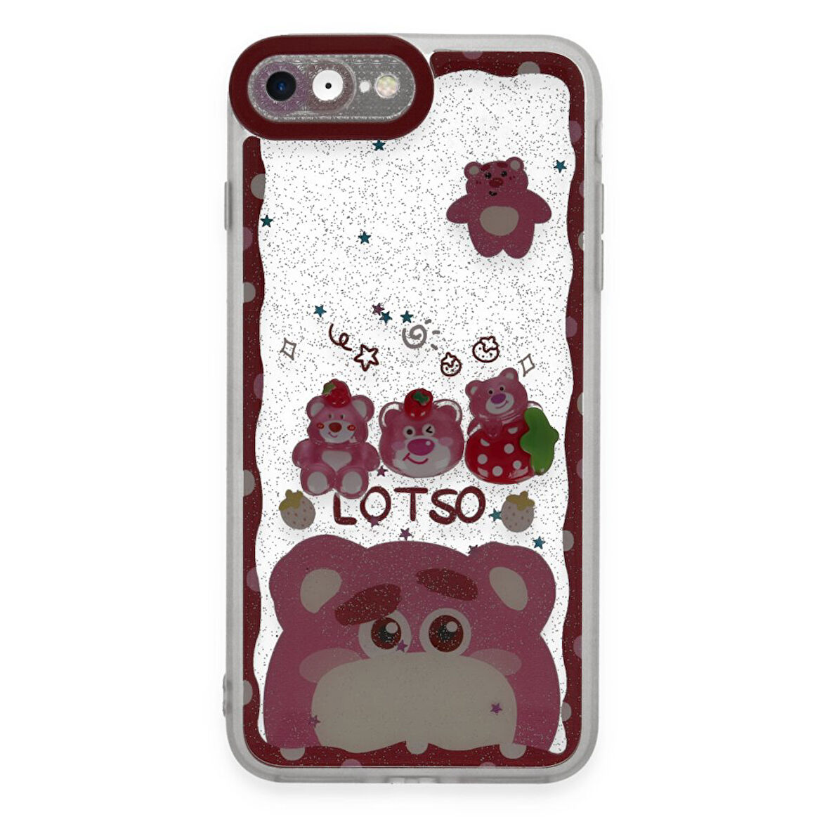 Apple iPhone 7 / 8 Uyumlu Kılıf Sweet Desenli Silikon Kapak