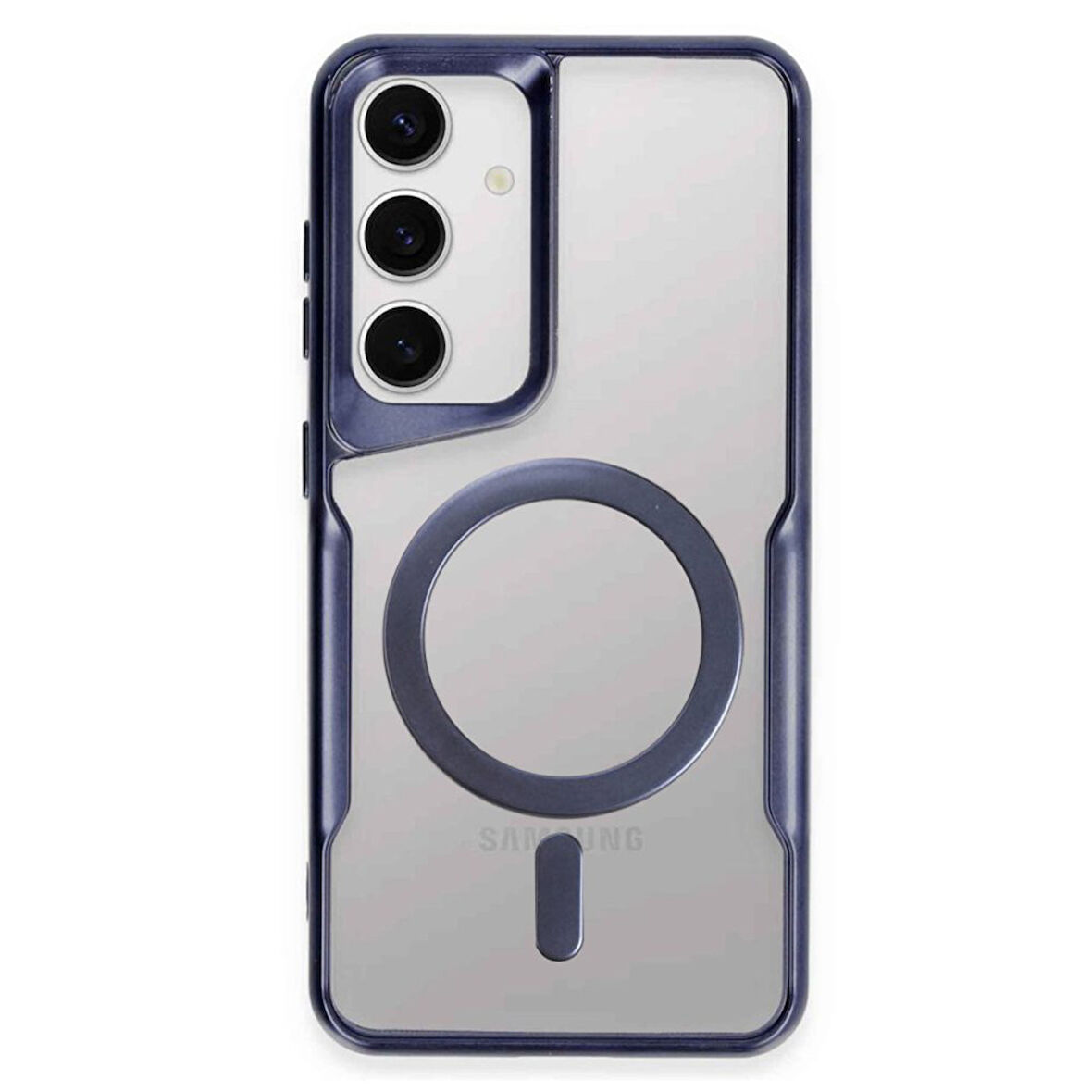 Samsung Galaxy S24 Kılıf Boyi Magsafe Silikon Kapak + Ekran Koruma + Kablo Koruma