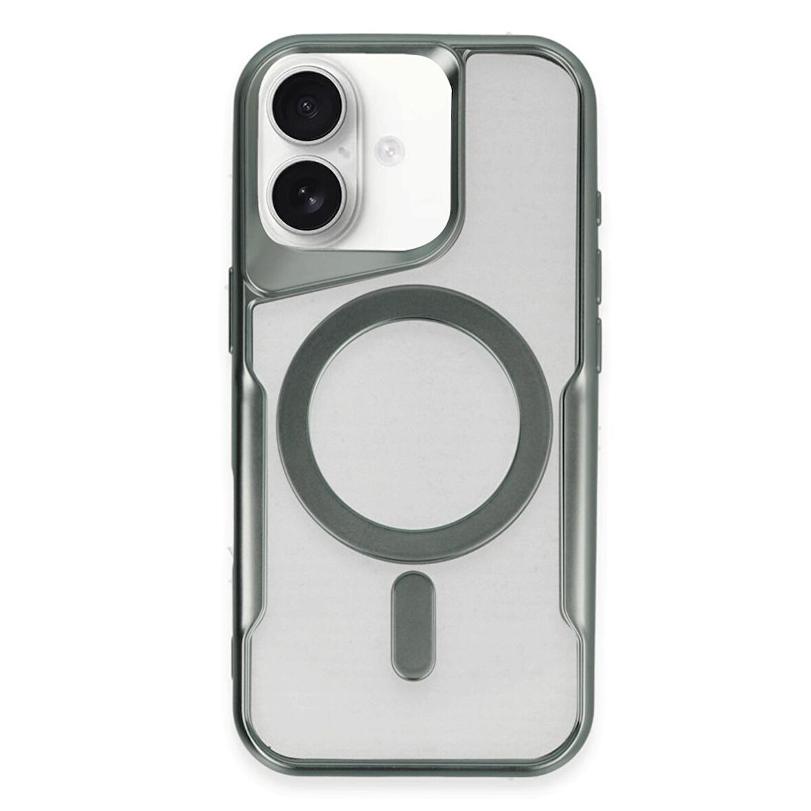 Apple İphone 16 Kılıf Boyi Magsafe Silikon Kapak + Ekran Koruma + Kablo Koruma