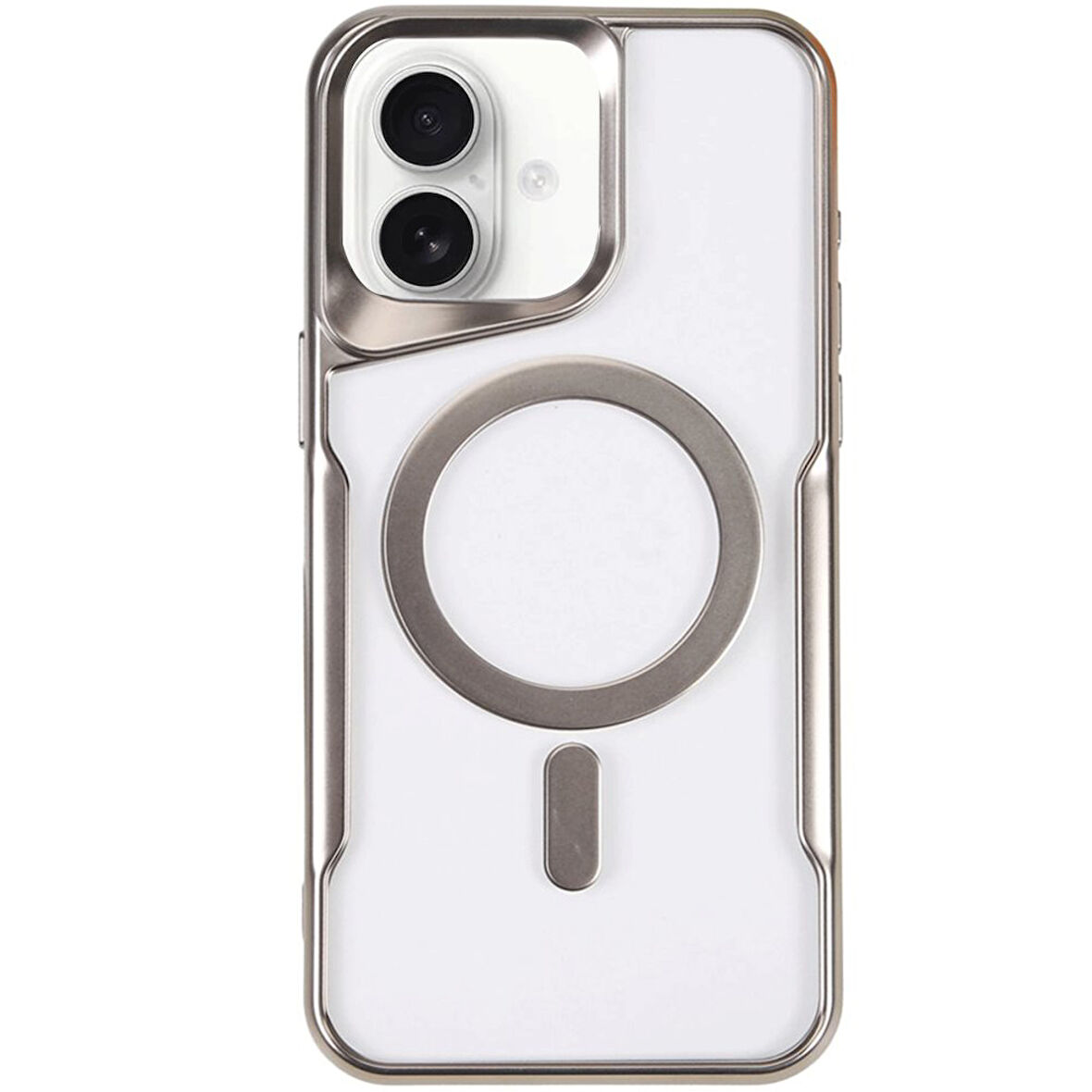 Apple İphone 16 Plus Kılıf Boyi Magsafe Silikon Kapak + Ekran Koruma + Kablo Koruma