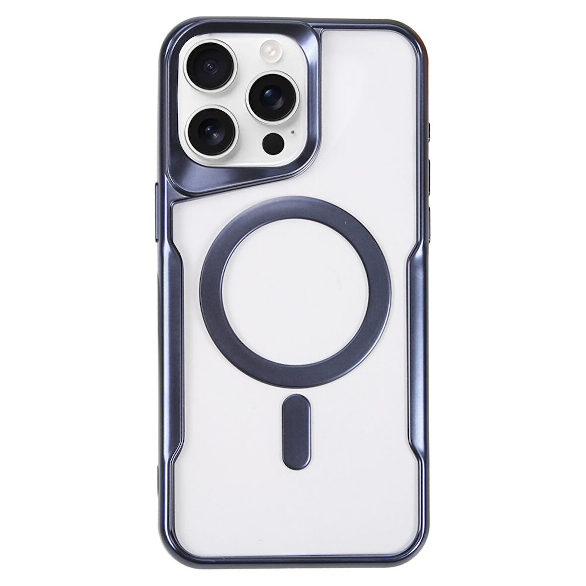 Apple İphone 16 Pro Max Kılıf Boyi Magsafe Silikon Kapak + Ekran Koruma + Kablo Koruma