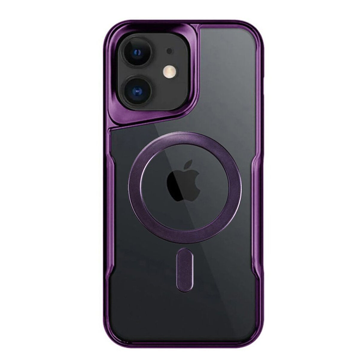 Apple İphone 11 Kılıf Boyi Magsafe Silikon Kapak + Ekran Koruma + Kablo Koruma