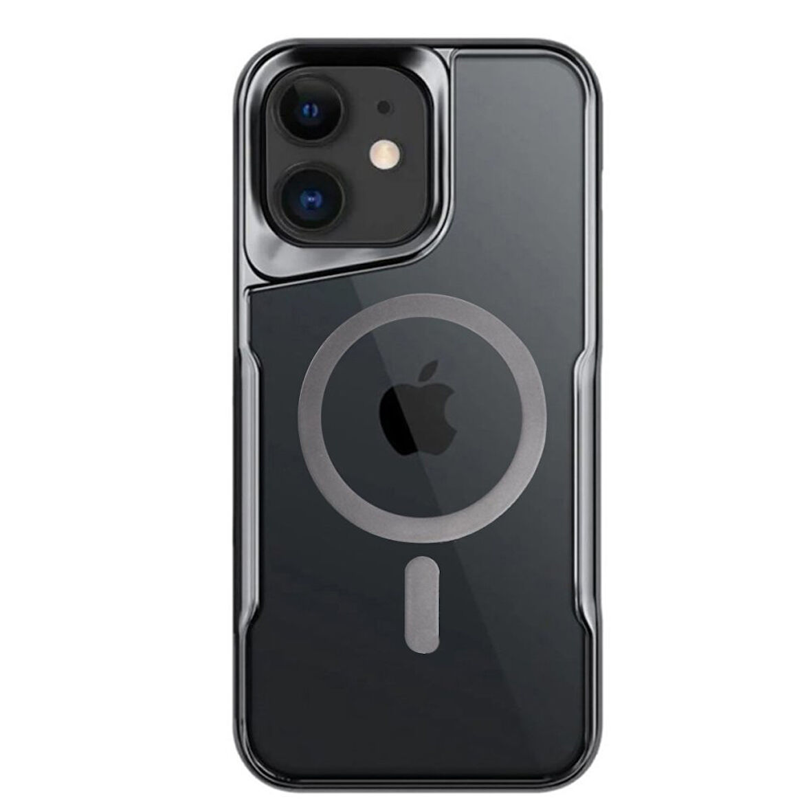 Apple İphone 11 Kılıf Boyi Magsafe Silikon Kapak + Ekran Koruma + Kablo Koruma