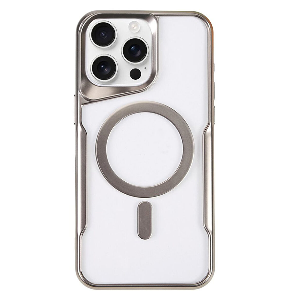 Apple İphone 11 Pro Max Kılıf Boyi Magsafe Silikon Kapak + Ekran Koruma + Kablo Koruma