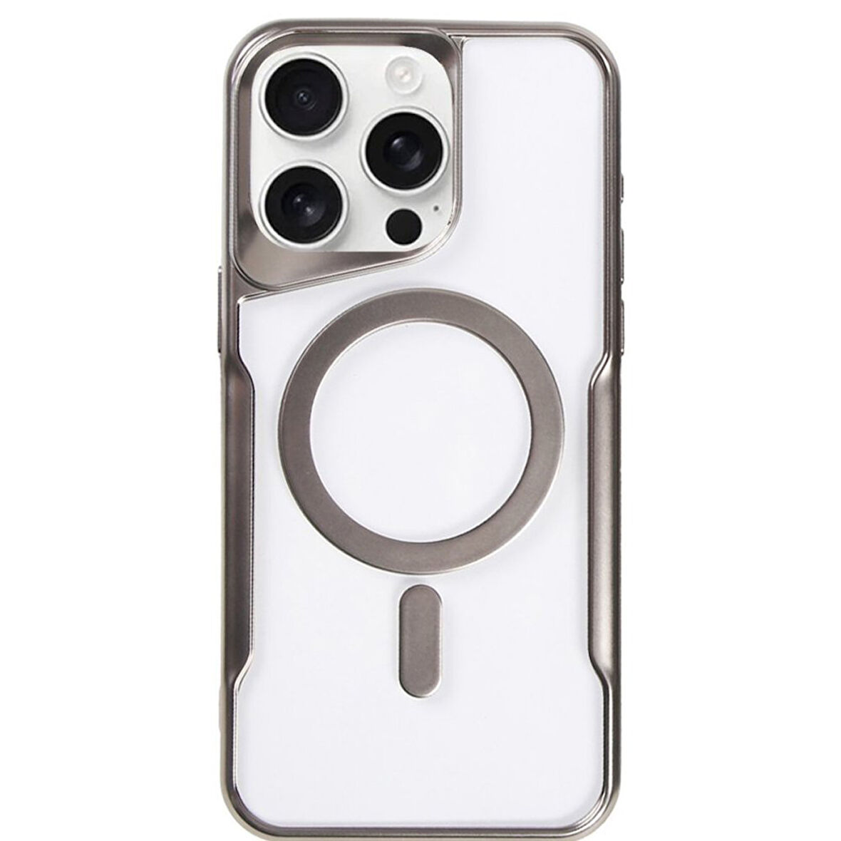 Apple İphone 14 Pro Kılıf Boyi Magsafe Silikon Kapak + Ekran Koruma + Kablo Koruma