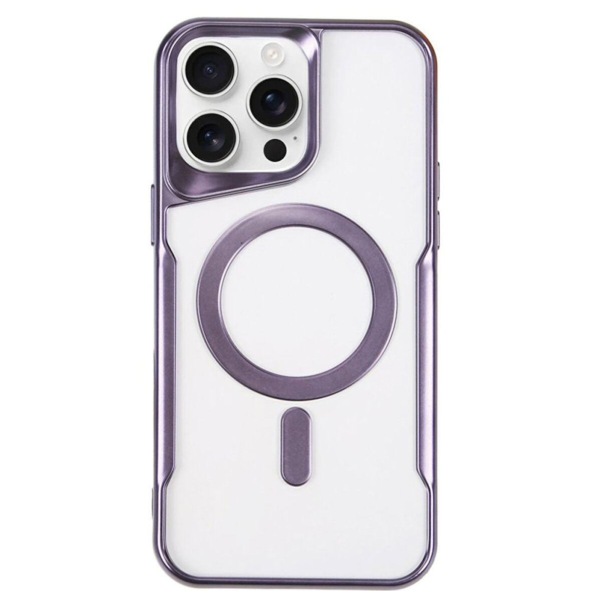 Apple İphone 14 Pro Max Kılıf Boyi Magsafe Silikon Kapak + Ekran Koruma + Kablo Koruma