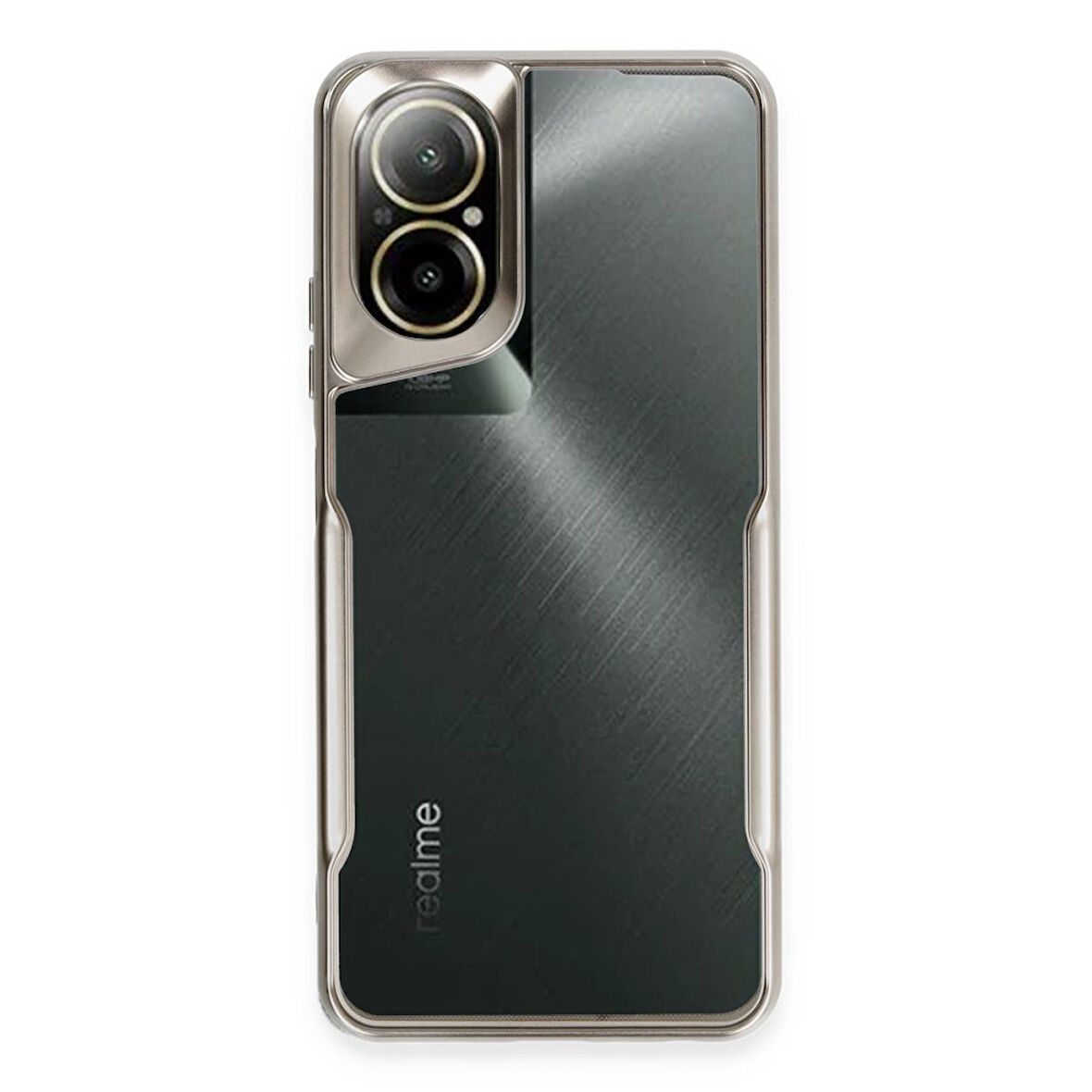 Realme 12 Lite Kılıf Kamera Korumalı Şık Tasarım Boyi Silikon Kapak