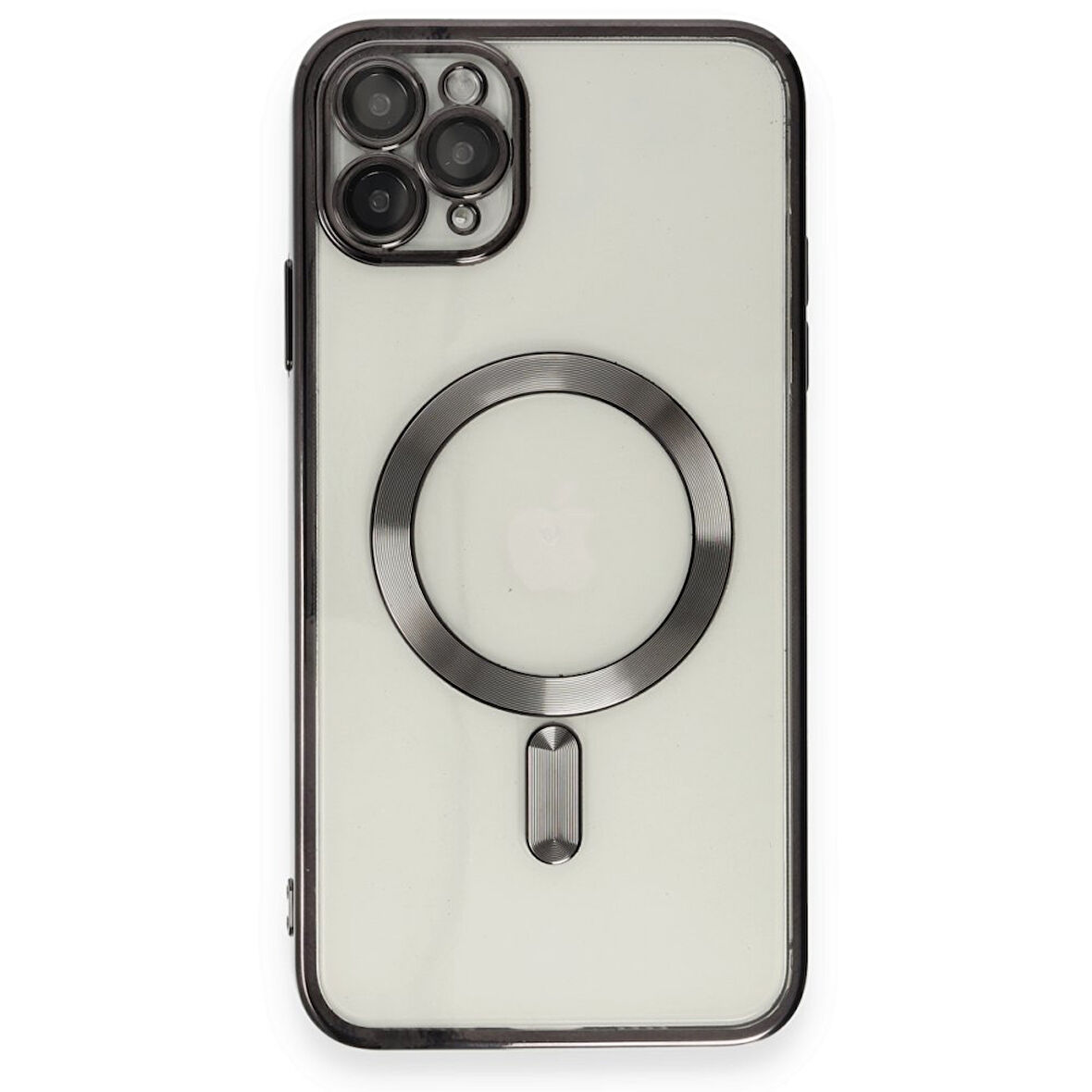 Apple İphone 11 Pro Kılıf Kross Magneticsafe Kapak + Ekran koruma + Kablo Koruma 