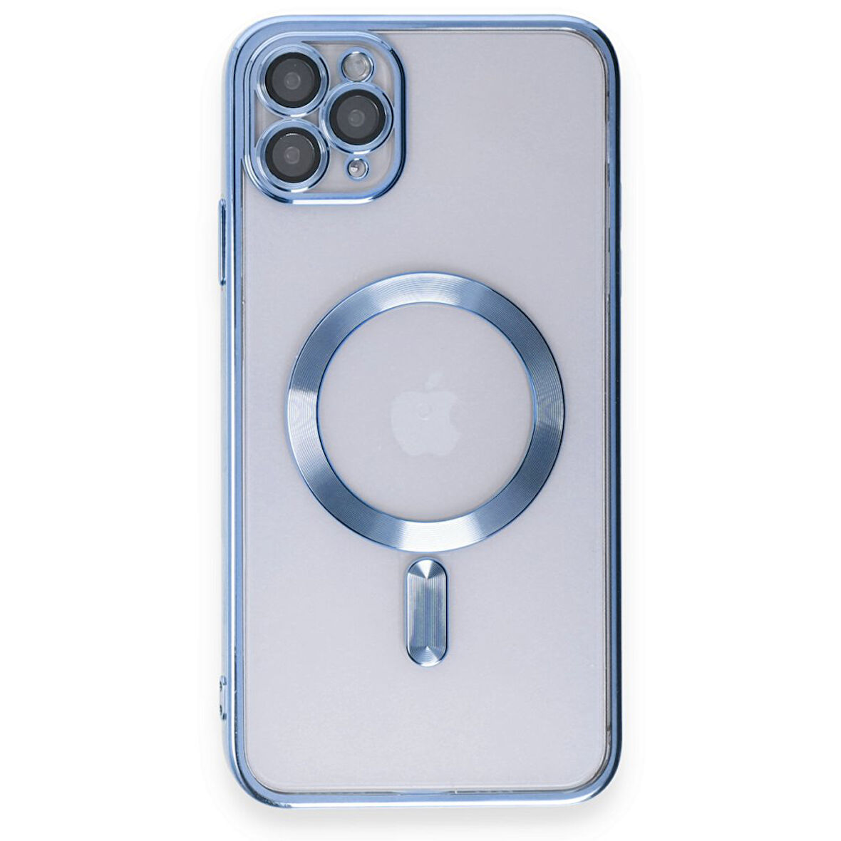 Apple İphone 11 Pro Kılıf Kross Magneticsafe Kapak + Ekran koruma + Kablo Koruma 