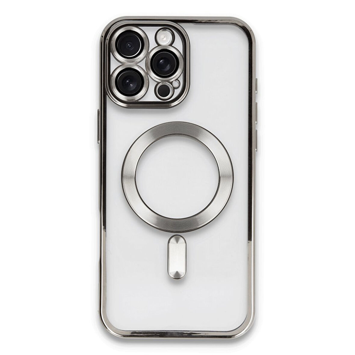 Apple İphone 16 Pro Kılıf Kross Magneticsafe Kapak + Ekran koruma + Kablo Koruma 